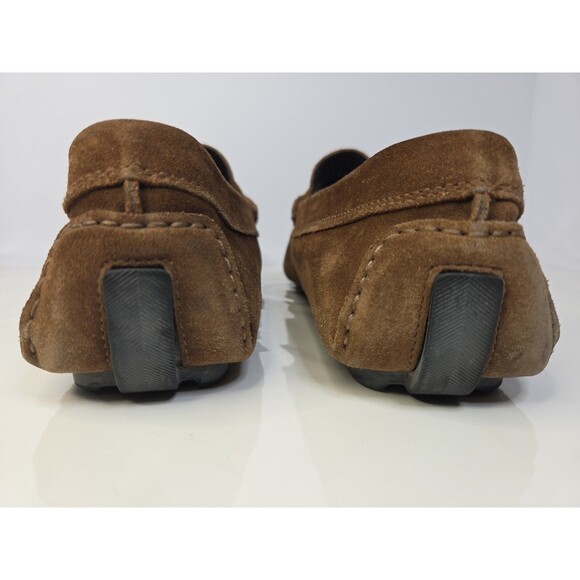 To Boot New York Mitchum Brown Suede Moc Toe Penny Loafer Driving Shoes 9.5 - Picture 7 of 10